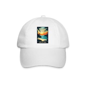 Discover Tropical Manuel Antonio in Costa Rica - Baseball Cap - white/white - Front