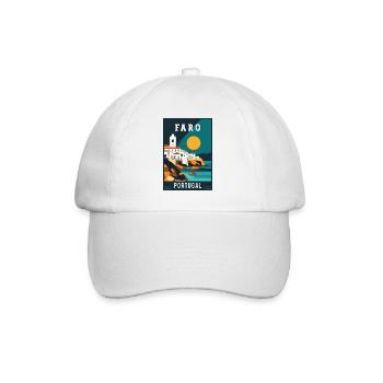 Experience Captivating Faro in Portugal - Baseball Cap - white/white - Front