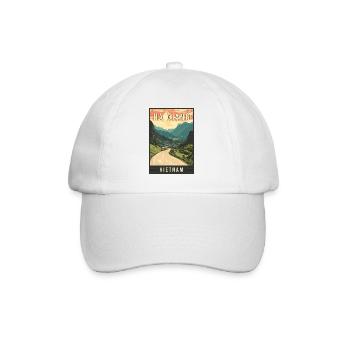 Experience Landscapes of Ha Giang in Vietnam - Baseball Cap - white/white - Front