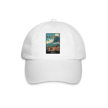 Experience Volcano Adventure and Mount Etna Italy - Baseball Cap - white/white - Front