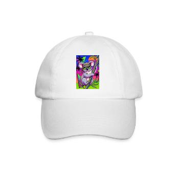Koala - Casquette classique - blanc/blanc - Devant