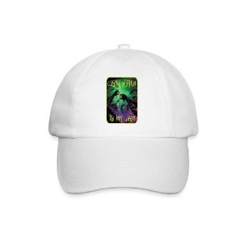 Kosmischer Horror ist mein Ding. - Baseballkappe - Weiß/Weiß - Vorne