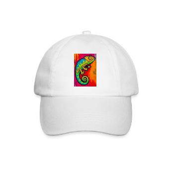 caméléon - Casquette classique - blanc/blanc - Devant