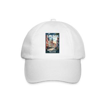 Discover Stunning Gdansk City in Poland - Baseball Cap - white/white - Front