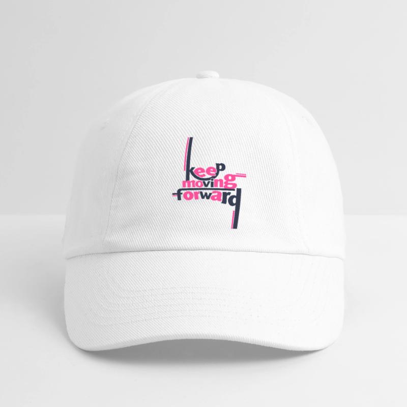 T-shirt rose statement Keep Moving Forward Casquette classique