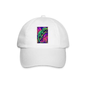 Gecko - Casquette classique - blanc/blanc - Devant