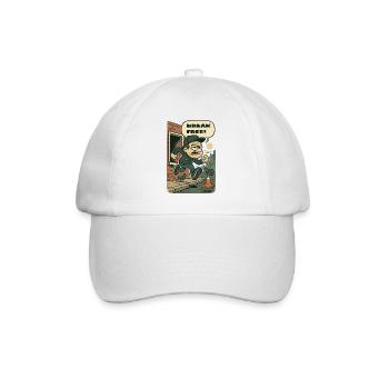 Braquage de rue Break Free – Cartoon Runner - Casquette classique - blanc/blanc - Devant