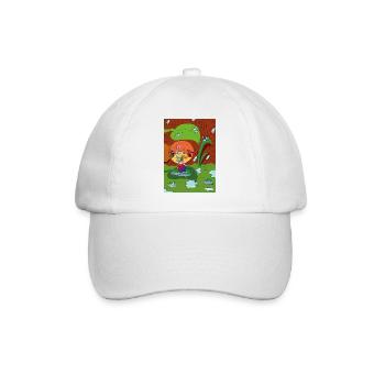 petite_lutine - Baseball Cap - white/white - Front
