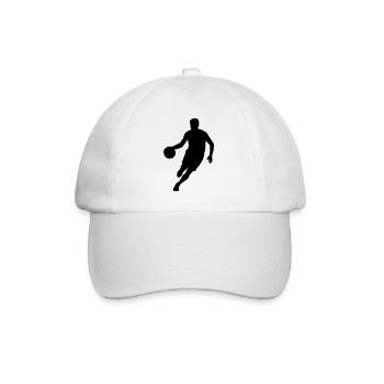 Basketball  - Baseballkappe - Weiß/Weiß - Vorne