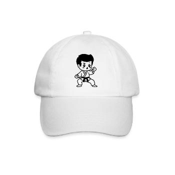 Children's Karate - Baseball Cap - white/white - Front