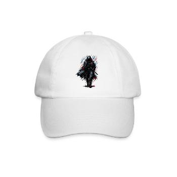 Combattant de l’Ombre Noire - Casquette classique - blanc/blanc - Devant