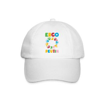 Occupational Therapist Colorful Hands - Baseball Cap - white/white - Front