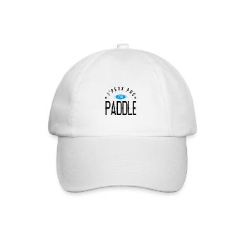 J'peux pas j'ai Paddle cadeau sport paddle surf - Casquette classique - blanc/blanc - Devant