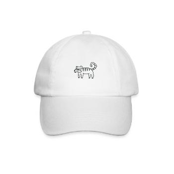 Anti-Zoo Three - Baseballkappe - Weiß/Weiß - Vorne