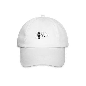 Profil de chien courant lituanien Chiens de chasse Chiens Wilsigns - Casquette classique - blanc/blanc - Devant