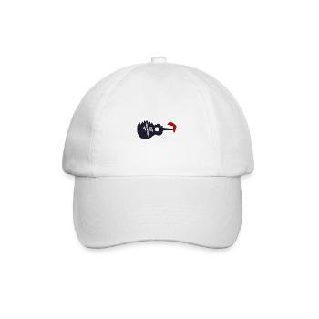 Guitare électrique Noël Heartbeat - Casquette classique - blanc/blanc - Devant