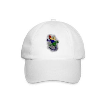 LIVE COLORS - Baseball Cap - white/white - Front