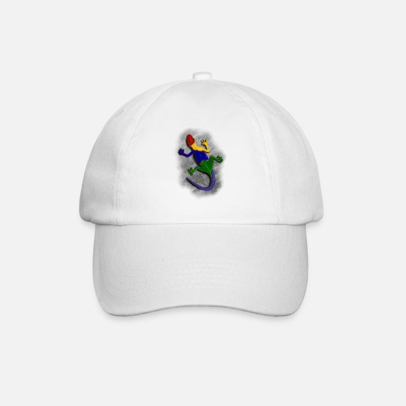 LIVE COLORS - Baseball Cap - white/white