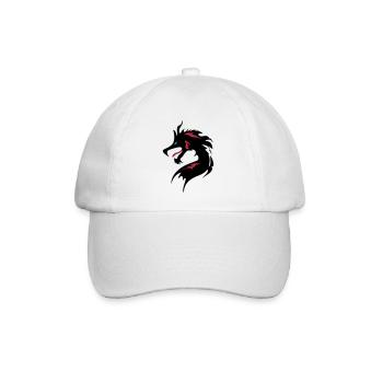 ❤️👄🐉Cool Dragon Head-I Love Dragon- 龍 - Casquette classique - blanc/blanc - Devant