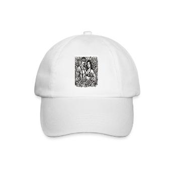 Bonnie and Clyde Chicano Style - Baseball Cap - white/white - Front