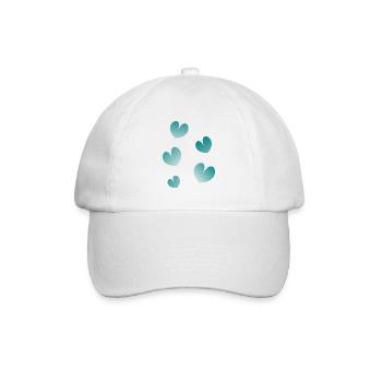 SAINT VALENTIN. JE T'AIME. I LOVE YOU. AMOUR. LOVE - Casquette classique - blanc/blanc - Devant