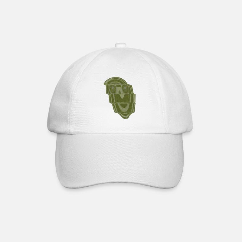 Smile - Baseball Cap - white/white