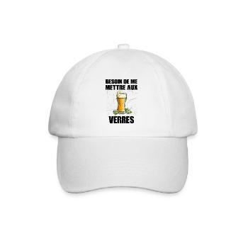 Un Petit Verre ça Fait Du Bien Humour Apéro - Casquette classique - blanc/blanc - Devant