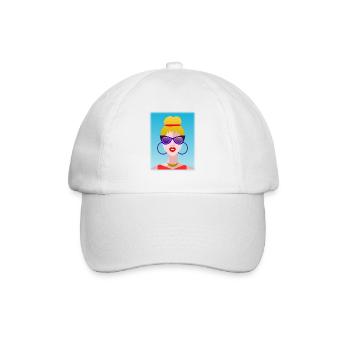 FEMME. FILLE. ADOLESCENT. JOURNEE DE LA FEMME - Casquette classique - blanc/blanc - Devant