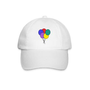 ANNIVERSARY. HAPPY BIRTHDAY. HAPPY BIRTHDAY. - Baseball Cap - white/white - Front