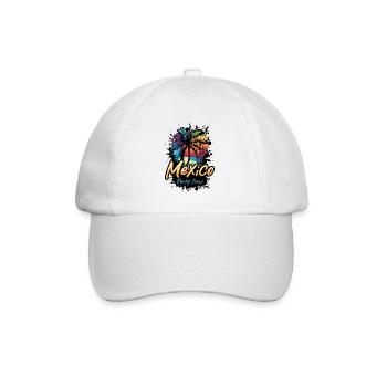 Vacances de l’équipage de la fête au Mexique - Casquette classique - blanc/blanc - Devant