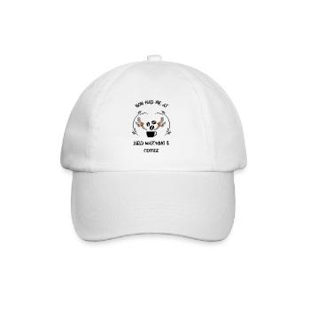 Bird Watching Bird Watching Birding Coffee - Baseball Cap - white/white - Front