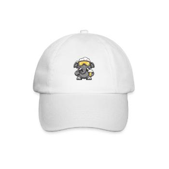 Mammut Apres Ski Bier - Baseballkappe - Weiß/Weiß - Vorne