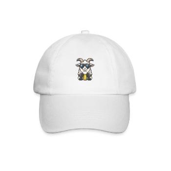 Mountain Goat Après-Ski Beer - Baseball Cap - white/white - Front