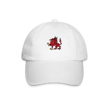 Griffin - Baseball Cap - white/white - Front
