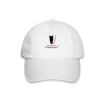 Aqua poney 3 - Casquette classique - blanc/blanc - Devant