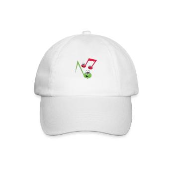 Fugly Noten - Baseballkappe - Weiß/Weiß - Vorne