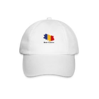 bestcoachromania - Baseballkappe - Weiß/Weiß - Vorne