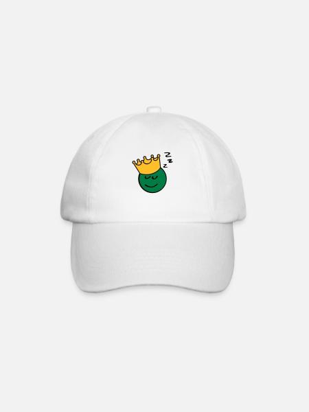 Pois roi sommeil - Casquette classique - blanc/blanc