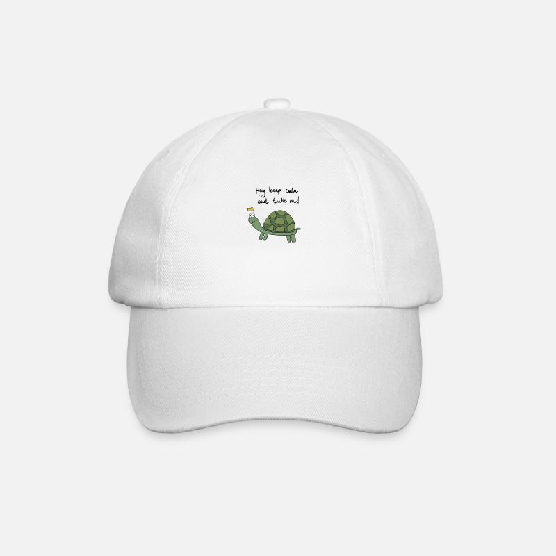 tortue - Casquette classique - blanc/blanc