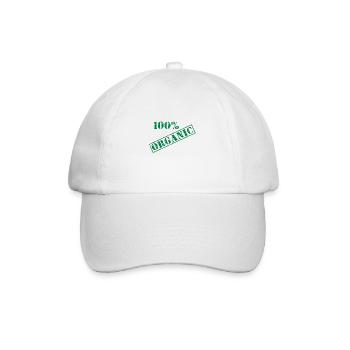 Jour de la Terre 100% bio - Casquette classique - blanc/blanc - Devant