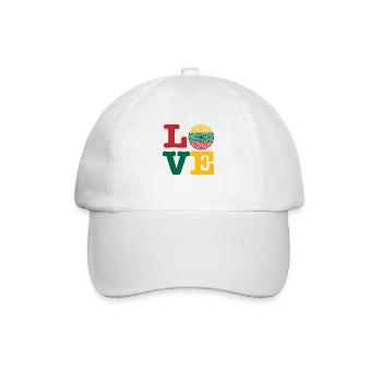 COEUR LITUANIE - Casquette classique - blanc/blanc - Devant