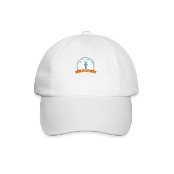 J'peux pas j'ai piscine - Casquette classique - blanc/blanc - Devant