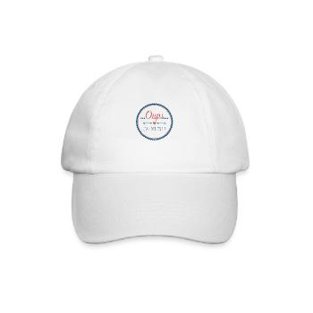 Oups j'ai dit oui - Casquette classique - blanc/blanc - Devant