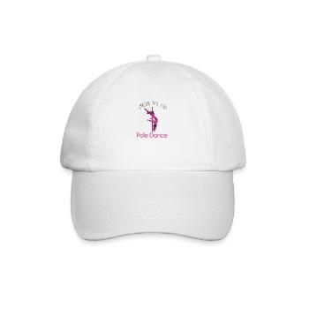 J'peux pas j'ai Pole Dance - Casquette classique - blanc/blanc - Devant