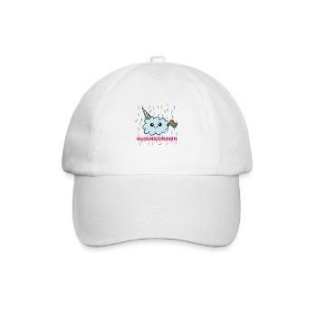 clouds Horn - Baseball Cap - white/white - Front