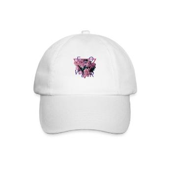 Flower Design - Casquette classique - blanc/blanc - Devant