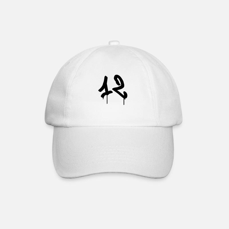 Tag : 12 - Casquette classique - blanc/blanc