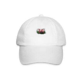 Cymru am Byth - Wales - Baseball Cap - white/white - Front