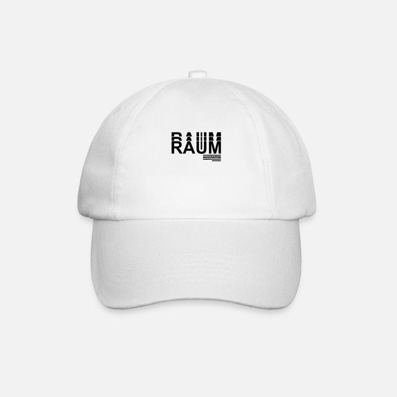 Raumausstatter - Baseballkappe - Weiß/Weiß