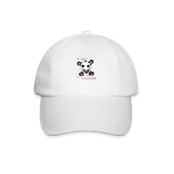 Je suis Panda - Casquette classique - blanc/blanc - Devant